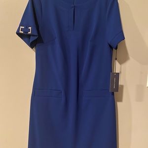 Tommy Hilfiger Short Sleeve Pocket Dress Marina Blue Size 6